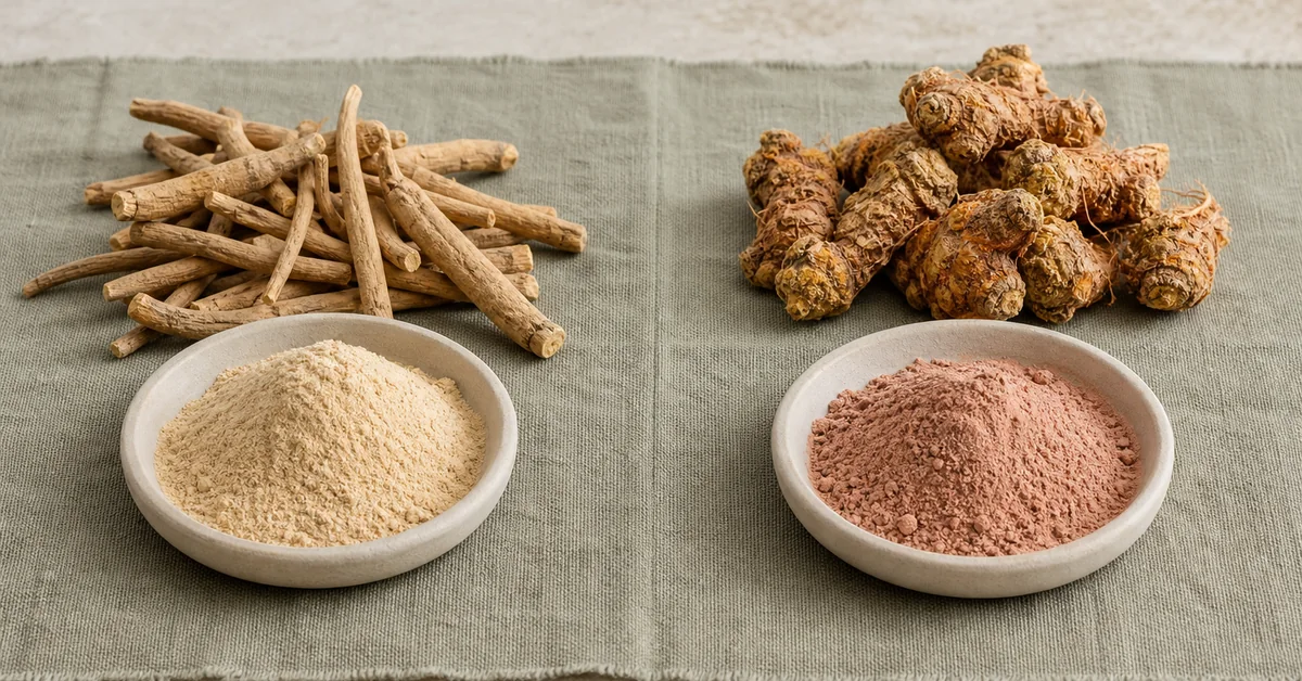 Ashwagandha und Rhodiola - zwei Adaptogene im Vergleich
